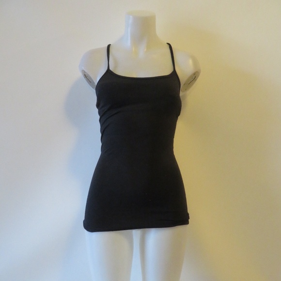 WOMENS LULULEMON BLACK TANK TOP SIZE 2* - Picture 1 of 3